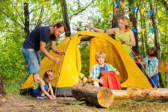 Affordable Camping Vacations